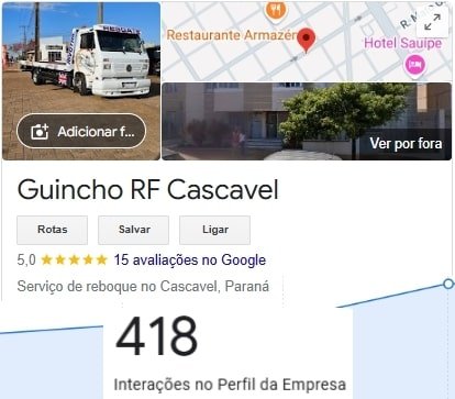Print de resultado real no Google